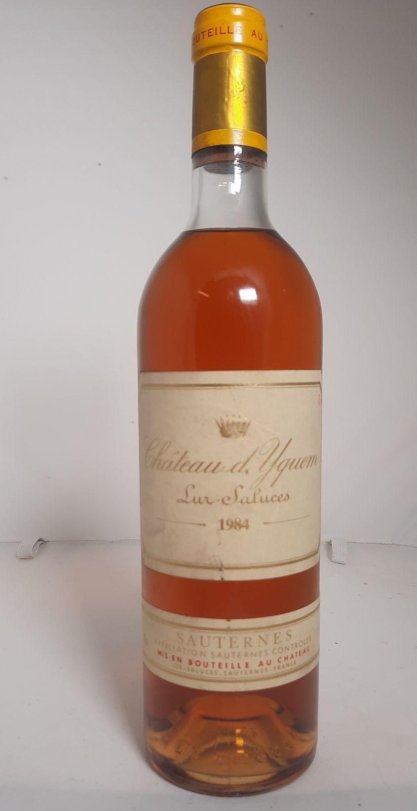 1 B CHÂTEAU D’YQUEM (TLB, Efs, Ea, Noté 64 Côté Droit) Sauternes 1er ...