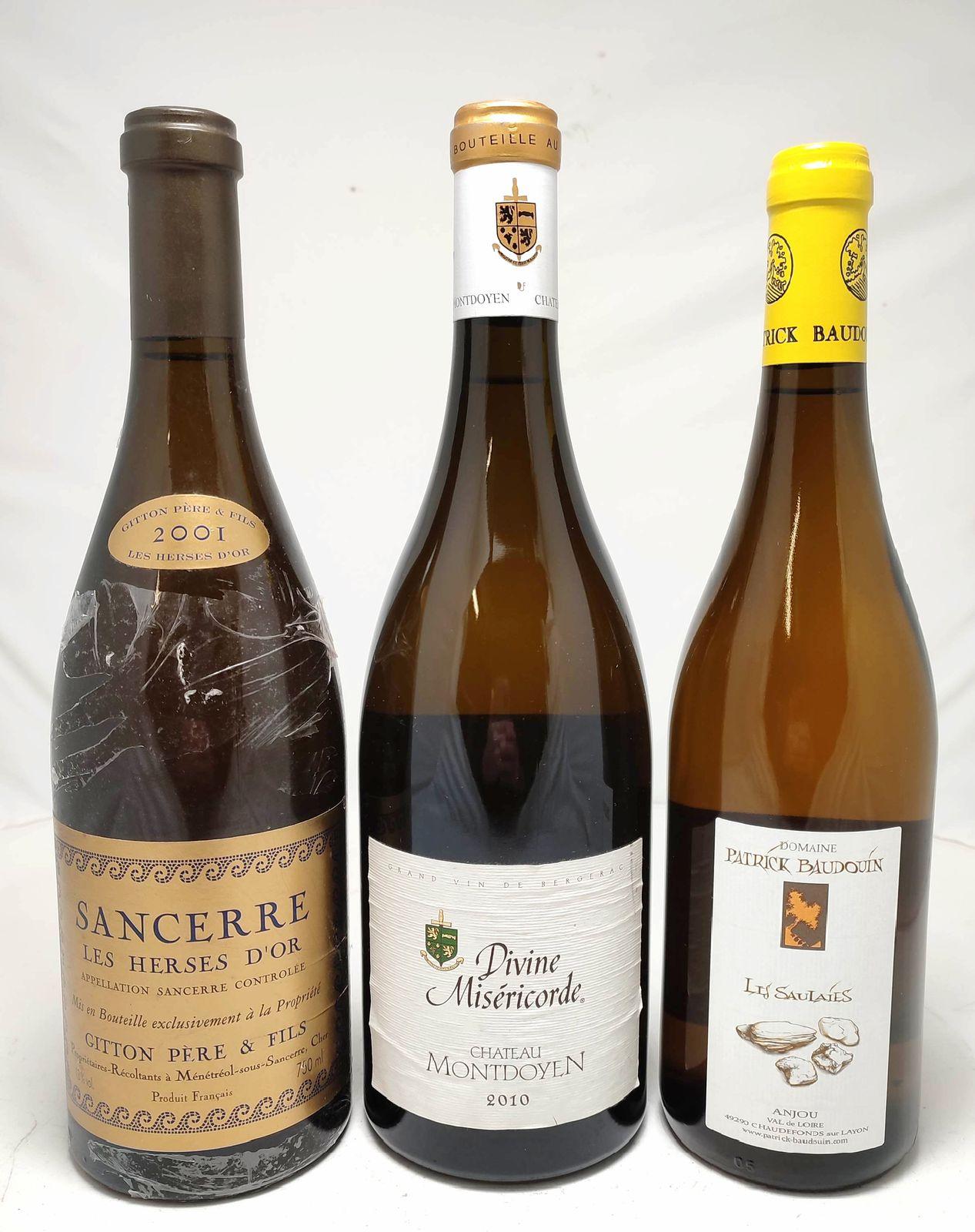 1 B SANCERRE BLANC « LES HERSES D’OR »(*) Dom P.Baudouin 2001